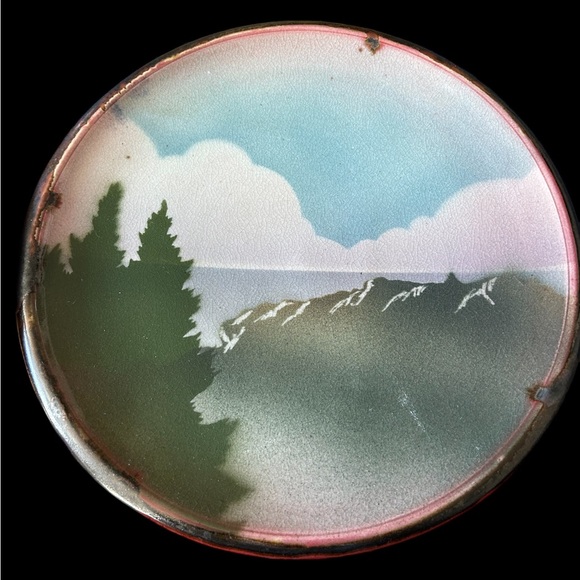 Limited Edition - Set Of 2 Beth Changstrom Nature Scene Plates - Picture 2 of 6